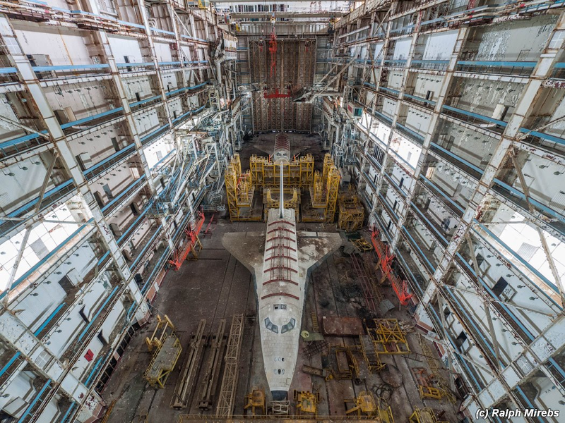 Illustration for article titled These Are the Sad Remains of the Soviet Space Shuttle Program
